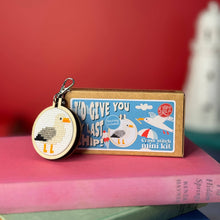 Load image into Gallery viewer, I'd Give You My Last Chip! Mini Matchbox Cross Stitch Kit
