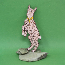 Load image into Gallery viewer, GOAT Bookmark: Dusty Pink
