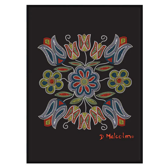 Deb Malcolm Silver Threads Magnet