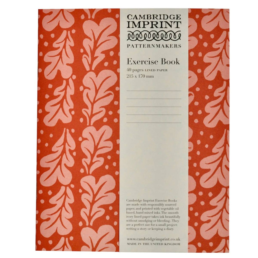 Exercise Book Quercus Pomegranate (Lined)