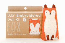 Load image into Gallery viewer, Fox Embroidery Kit
