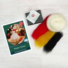Load image into Gallery viewer, Winter Goose Needle Felting Kit
