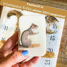 Load image into Gallery viewer, Yarn Squirrel Tin: Large
