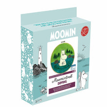 Load image into Gallery viewer, Moomintroll Dipping Needle Felt Craft Kit
