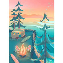 Load image into Gallery viewer, Coastal Camping 1000-Piece Puzzle | Designed in BC Canada
