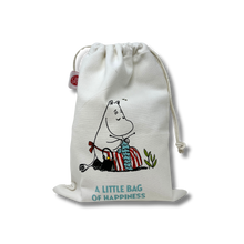 Load image into Gallery viewer, Moomin 'Bag of Happiness' Drawstring Bag
