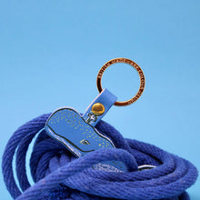 Load image into Gallery viewer, Humpback Whale Key Fob: Cornflower
