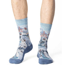 Load image into Gallery viewer, Men's Snowboarding Yeti Socks: Shoe Size 8-13
