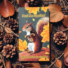Load image into Gallery viewer, Purl the Squirrel Stitch Marker
