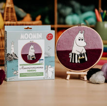 Load image into Gallery viewer, Moominmamma Thinking Needle Felt Craft Kit
