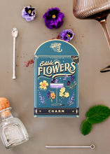 Load image into Gallery viewer, Edible Flowers with Cocktail Recipe (Charm) - Floriography Seed Packet
