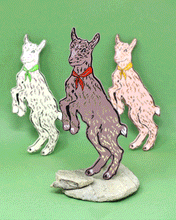 Load image into Gallery viewer, GOAT Bookmark: Dusty Pink
