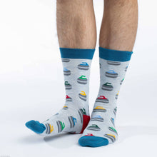 Load image into Gallery viewer, Men's Curling Stones Socks: Shoe Size 7-12
