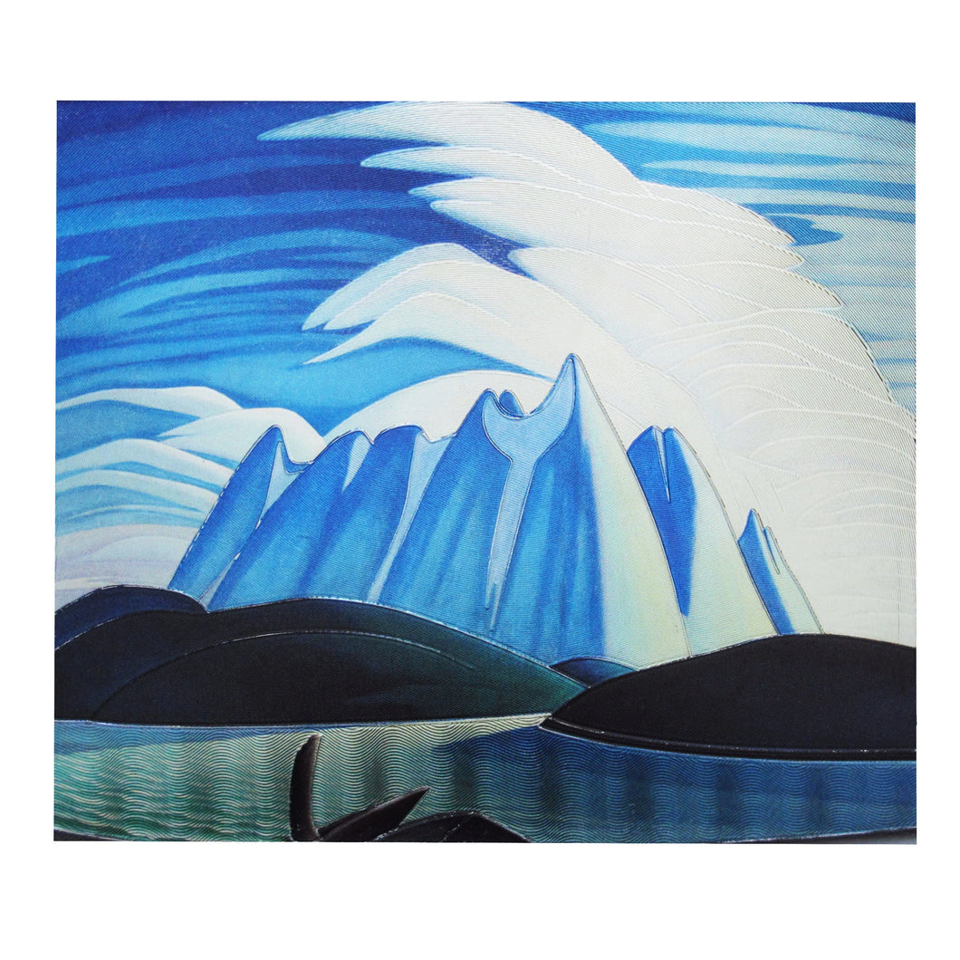 Lawren Harris Lake and Mountain Metallic Magnet