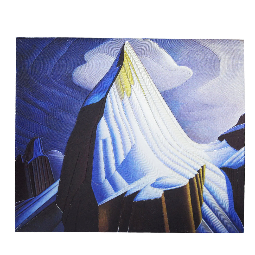 Lawren Harris Mount Lefroy Metallic Magnet
