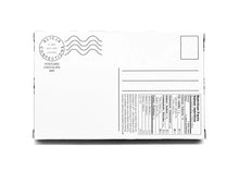 Load image into Gallery viewer, Fleur De Sel Vegan Dark Postcard Chocolate Bar
