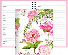 Load image into Gallery viewer, Rose Garden Large Address Book
