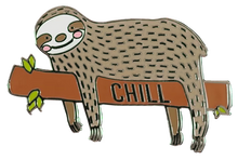 Load image into Gallery viewer, Sloth Enamel Pin
