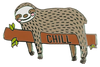 Sloth Enamel Pin