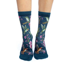 Load image into Gallery viewer, Women's Hummingbird Socks: Shoe Size 5-9
