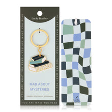 Load image into Gallery viewer, Book-Lover's Keychain &amp; Bookmark - Mystery
