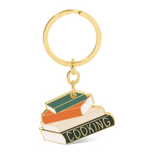 Load image into Gallery viewer, Book-Lover's Keychain &amp; Bookmark - Cooking
