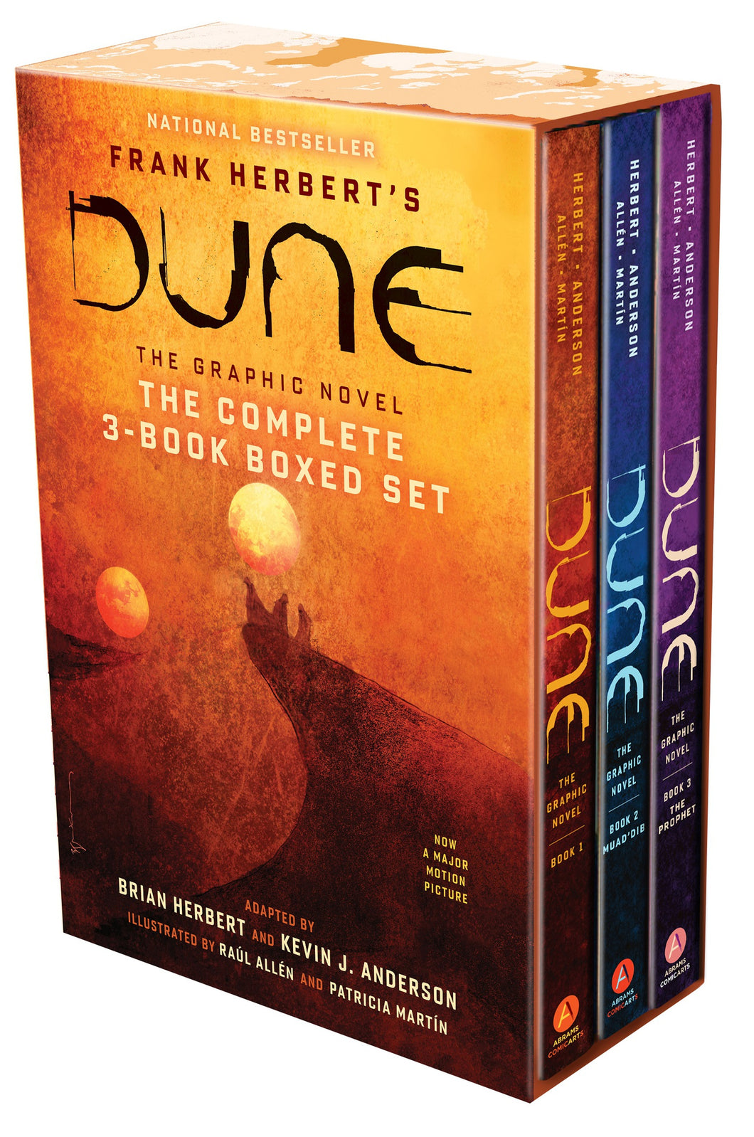 Dune: The Graphic Novel: The Complete 3-Book Boxed Set