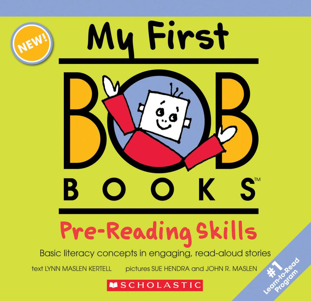 My First Bob Books - Pre-Reading Skills Box Set | Phonics, Ages 3 and up, Pre-K (Reading Readiness)