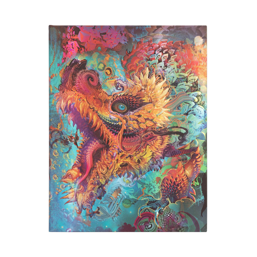 Humming Dragon Ultra Unlined Hardcover Journal, 144pg, 120GSM by Paperblanks (Android Jones Collection)