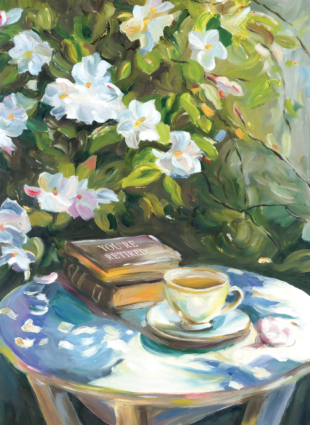 Coffee and Book Card