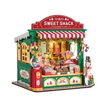 Load image into Gallery viewer, Christmas Candy Stand DIY Miniature House
