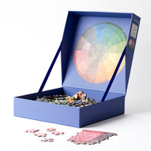 Load image into Gallery viewer, 500-Piece Round Jigsaw Puzzle - Colour Wheel
