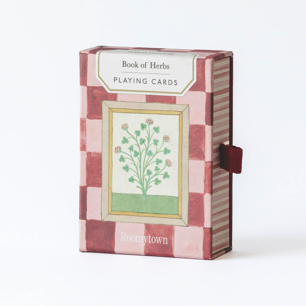 Book of Herbs Single Deck Playing Cards