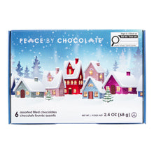 Load image into Gallery viewer, Holiday 6 Peace Box Assorted - Peace by Chocolate
