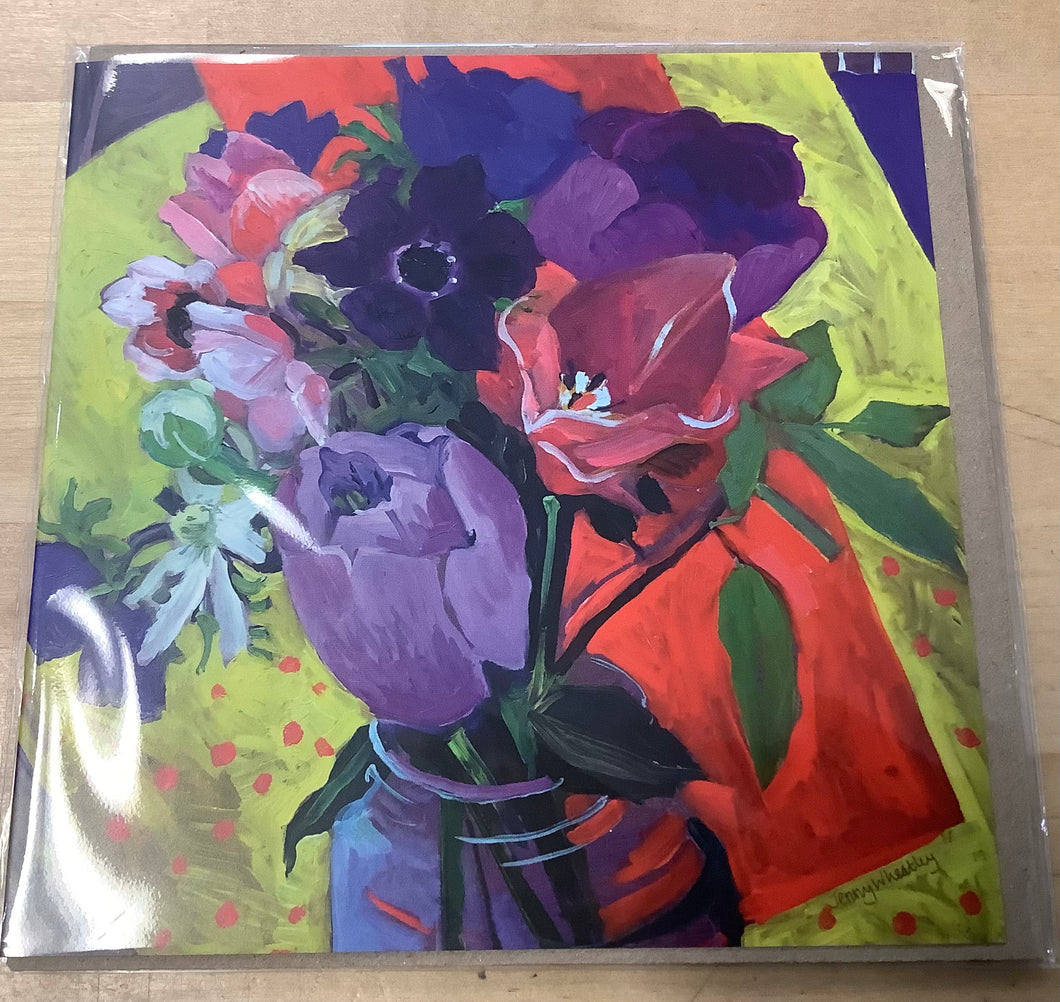 Birthday Flowers Card