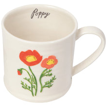 Load image into Gallery viewer, Poppy Embossed Mug

