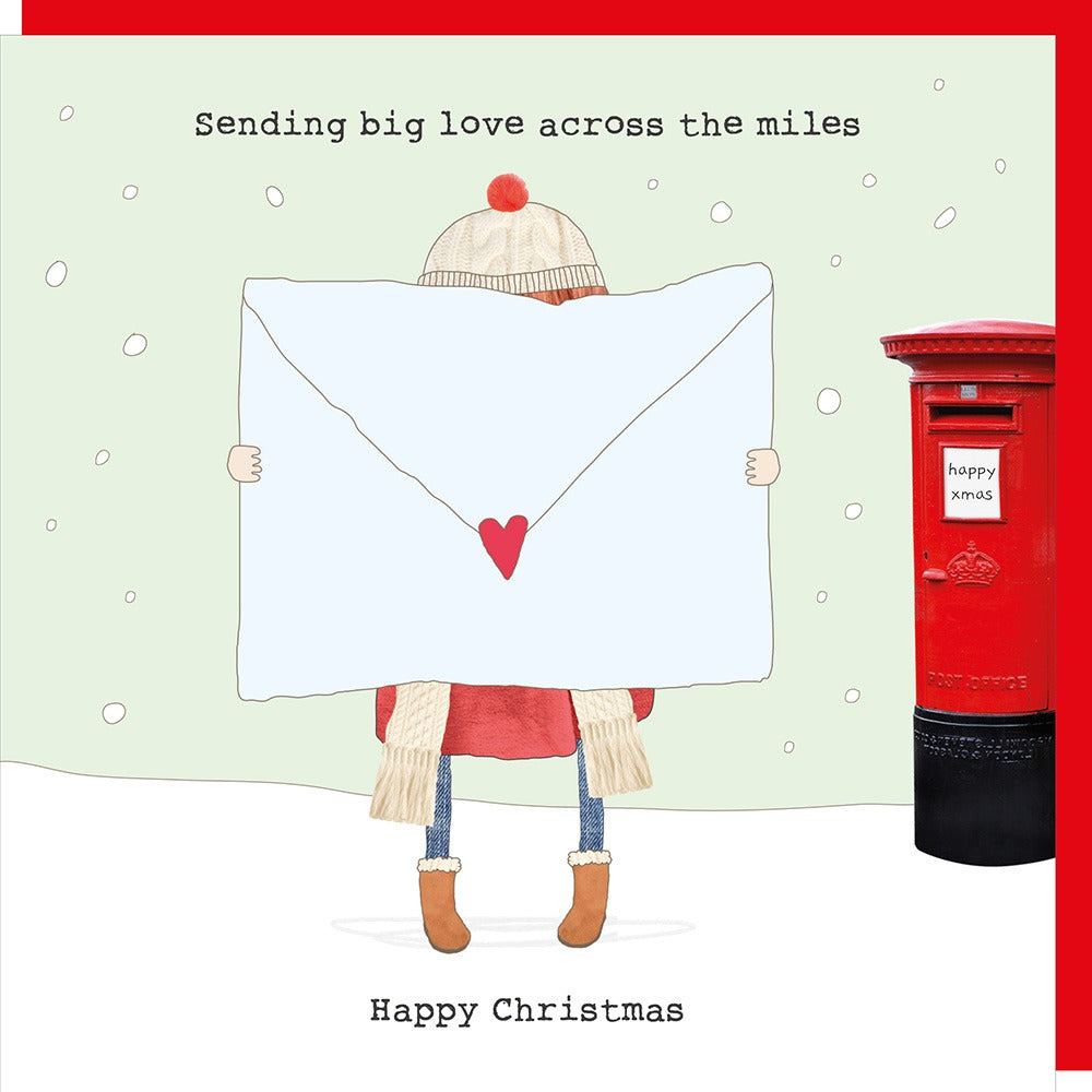 Big Love Miles Christmas Card