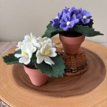 Load image into Gallery viewer, Primrose Felt Forever Flower (February Birth Month Flower): Vanilla
