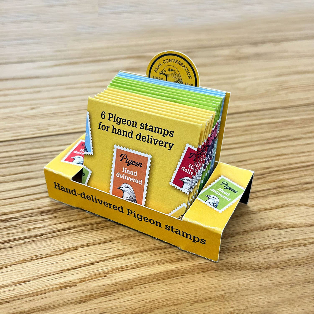 Pack of Hand-Delivered Pigeon Stamps
