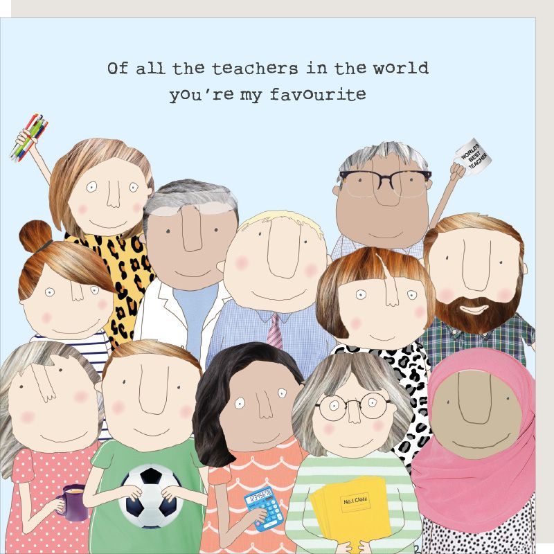 Favourite Teacher Card