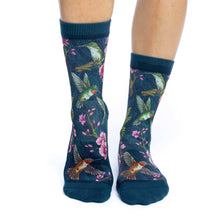 Load image into Gallery viewer, Women's Hummingbird Socks: Shoe Size 5-9
