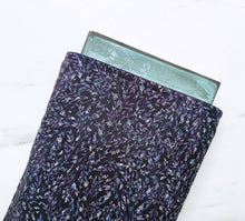 Load image into Gallery viewer, Petit Purple Padded Book Sleeve: Large

