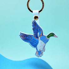 Load image into Gallery viewer, Holy Duck Key Fob: Turquoise

