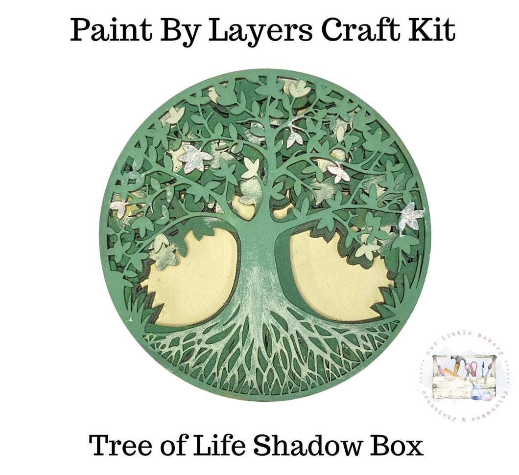 Tree of Life Shadow Box Kit