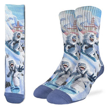 Load image into Gallery viewer, Men's Snowboarding Yeti Socks: Shoe Size 8-13
