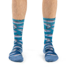Load image into Gallery viewer, Men's Rainbow Trout Socks: Shoe Size 8-13
