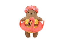 Load image into Gallery viewer, Flamingo Cat Felt Doll Kit
