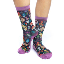 Load image into Gallery viewer, Women's Mushrooms Socks: Shoe Size 5-9
