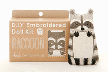 Load image into Gallery viewer, Raccoon Embroidery Kit
