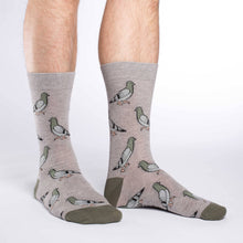 Load image into Gallery viewer, Men's Pigeons Socks: Shoe Size 7-12
